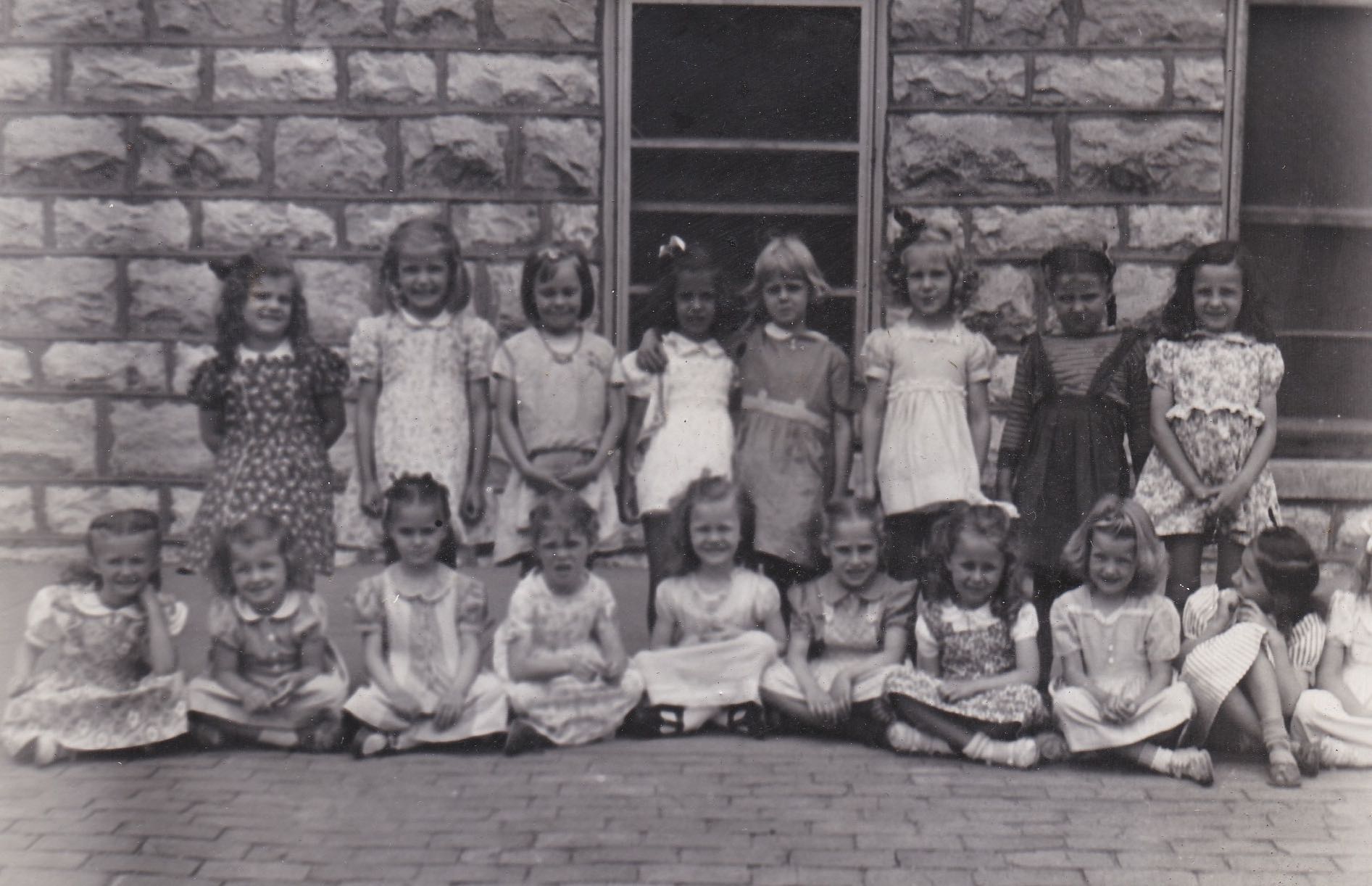 Girls Kindergarden Class 1946